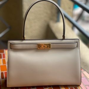 TORY BURCH LEE RADZIWILL SMALL BAG, new cream